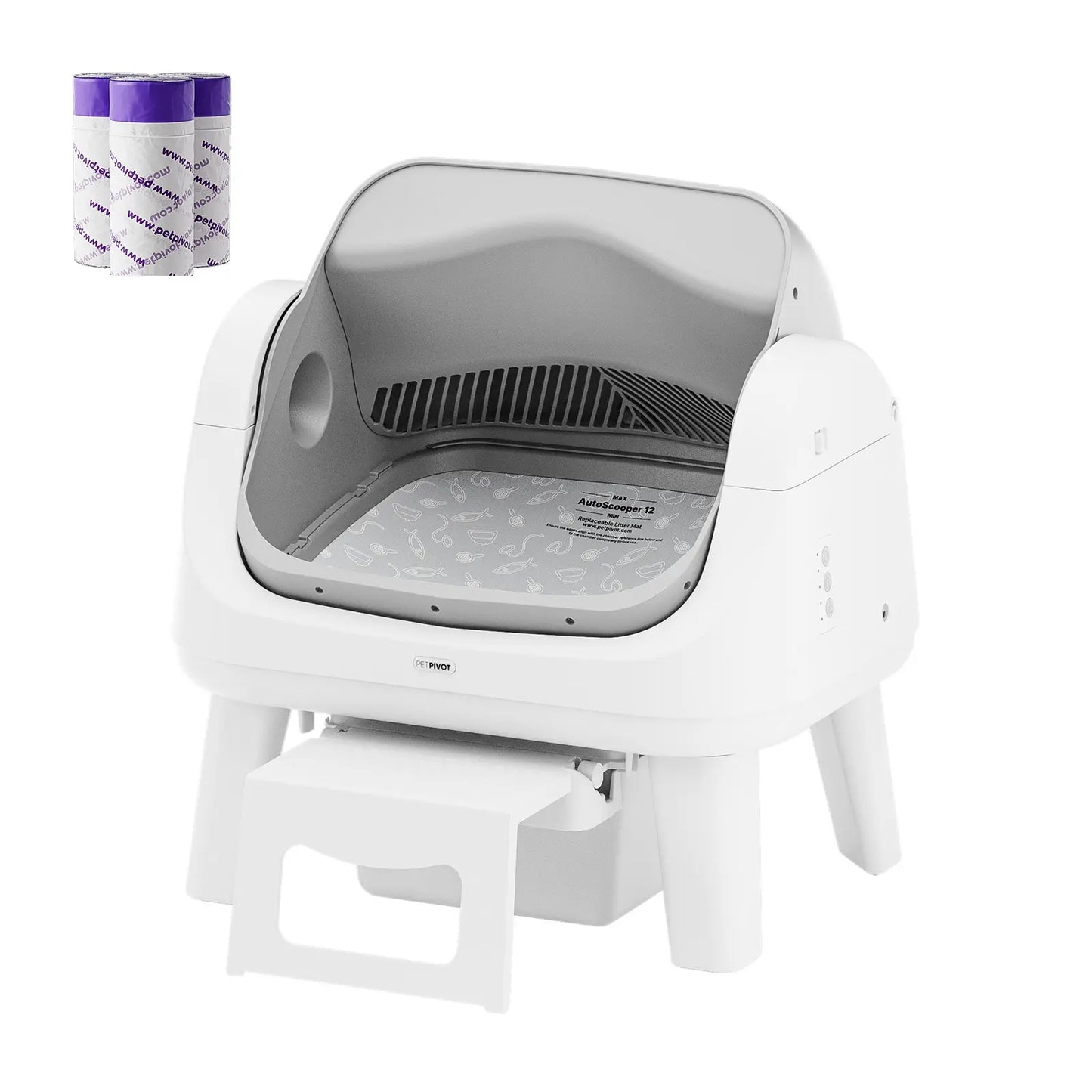Smart Automatic Self Cleaning Cat Litter Box with Safety Protection