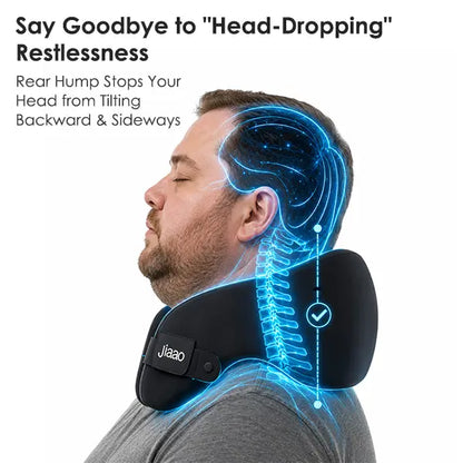 Memory Foam Travel Neck Pillow with Eye Mask & Earplugs