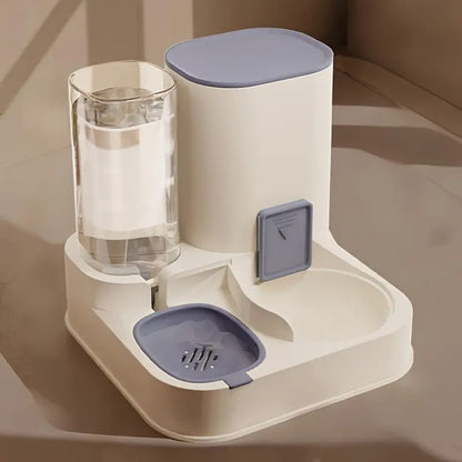 2 in 1 Automatic Pet Feeder & Water Dispenser for Cats and Dogs