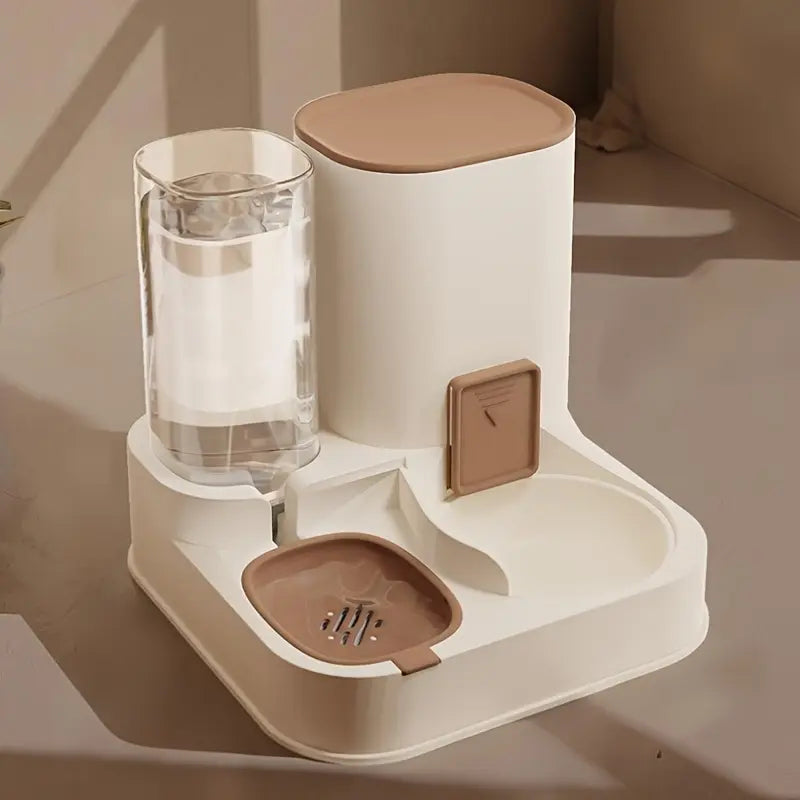 2 in 1 Automatic Pet Feeder & Water Dispenser for Cats and Dogs