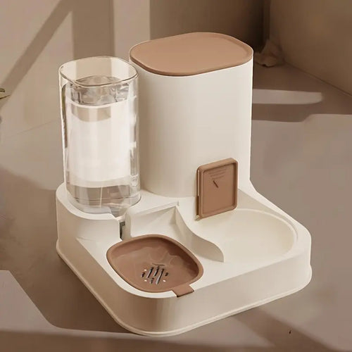 2 in 1 Automatic Pet Feeder & Water Dispenser for Cats and Dogs
