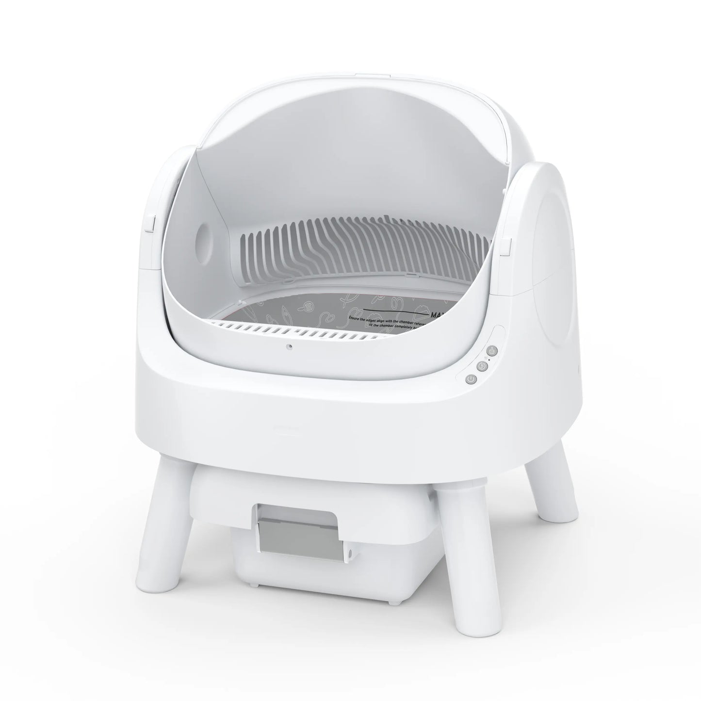 Automatic Self Cleaning Cat Litter Box with Hands Free Scooping