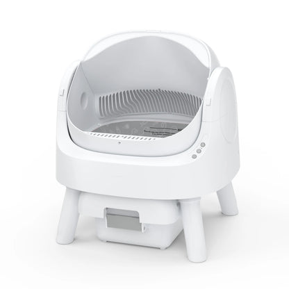 Automatic Self Cleaning Cat Litter Box with Hands Free Scooping