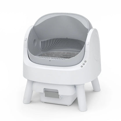 Automatic Self Cleaning Cat Litter Box with Hands Free Scooping