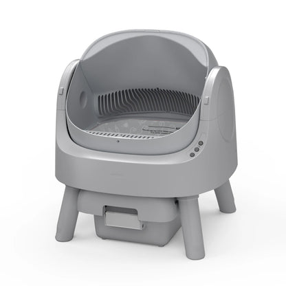 Automatic Self Cleaning Cat Litter Box with Hands Free Scooping