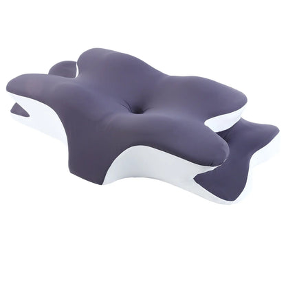 Cooling Memory Foam Neck Pillow for Side Back & Stomach Sleepers