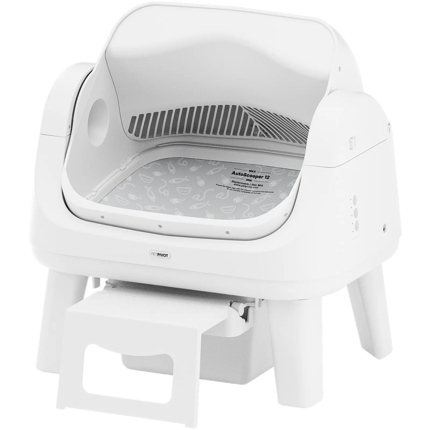 Smart Automatic Self Cleaning Cat Litter Box with Safety Protection