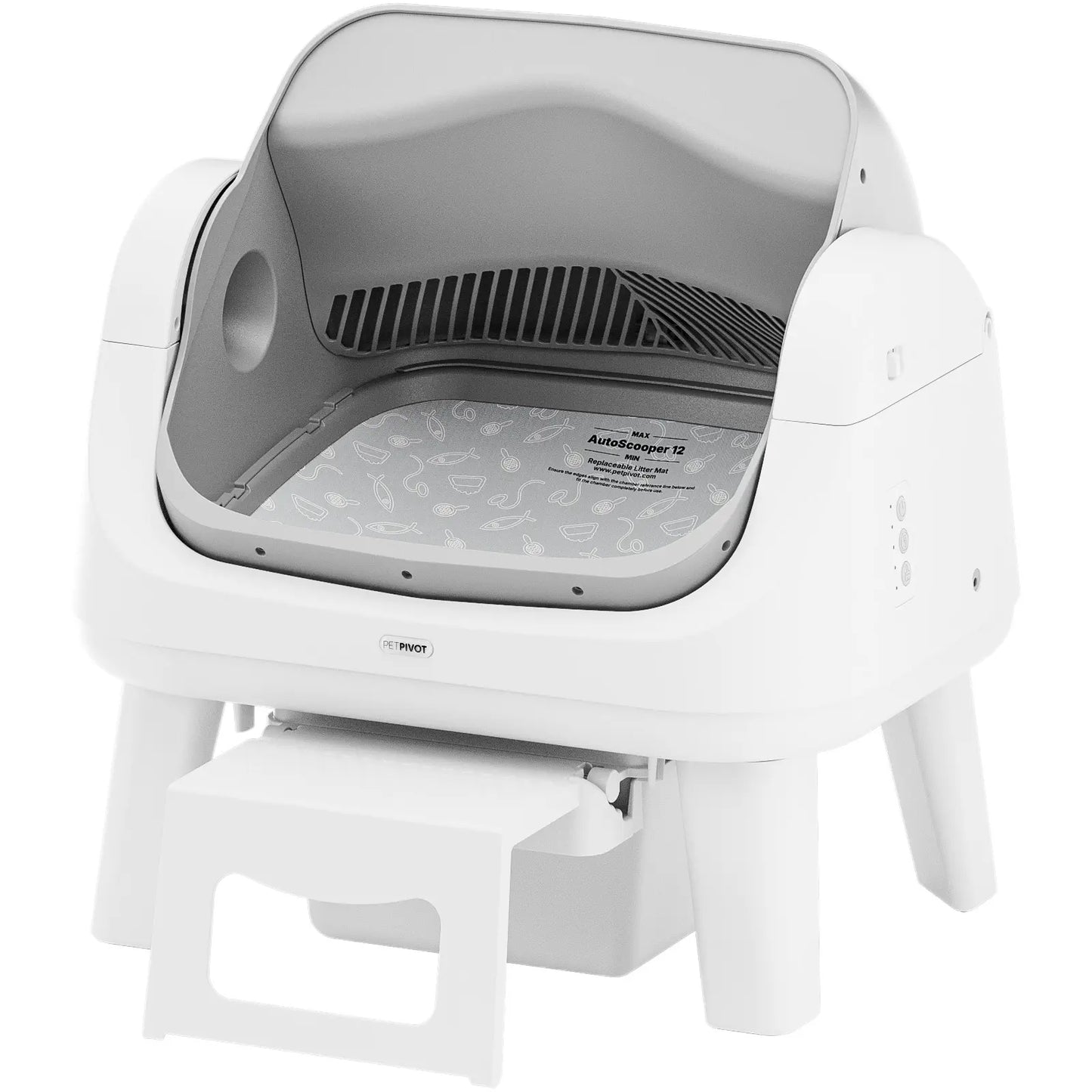 Smart Automatic Self Cleaning Cat Litter Box with Safety Protection