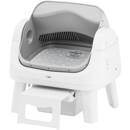 Smart Automatic Self Cleaning Cat Litter Box with Safety Protection
