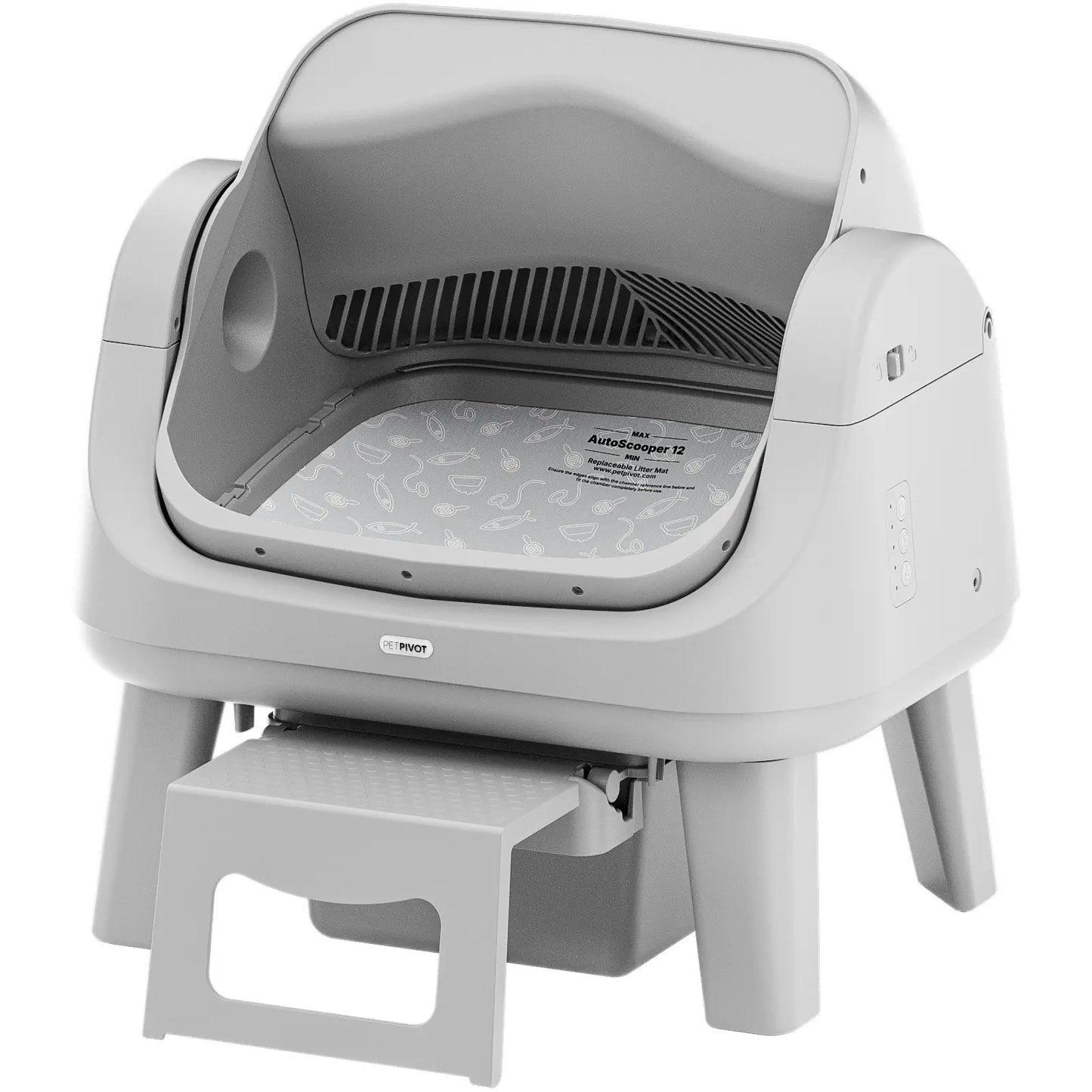 Smart Automatic Self Cleaning Cat Litter Box with Safety Protection