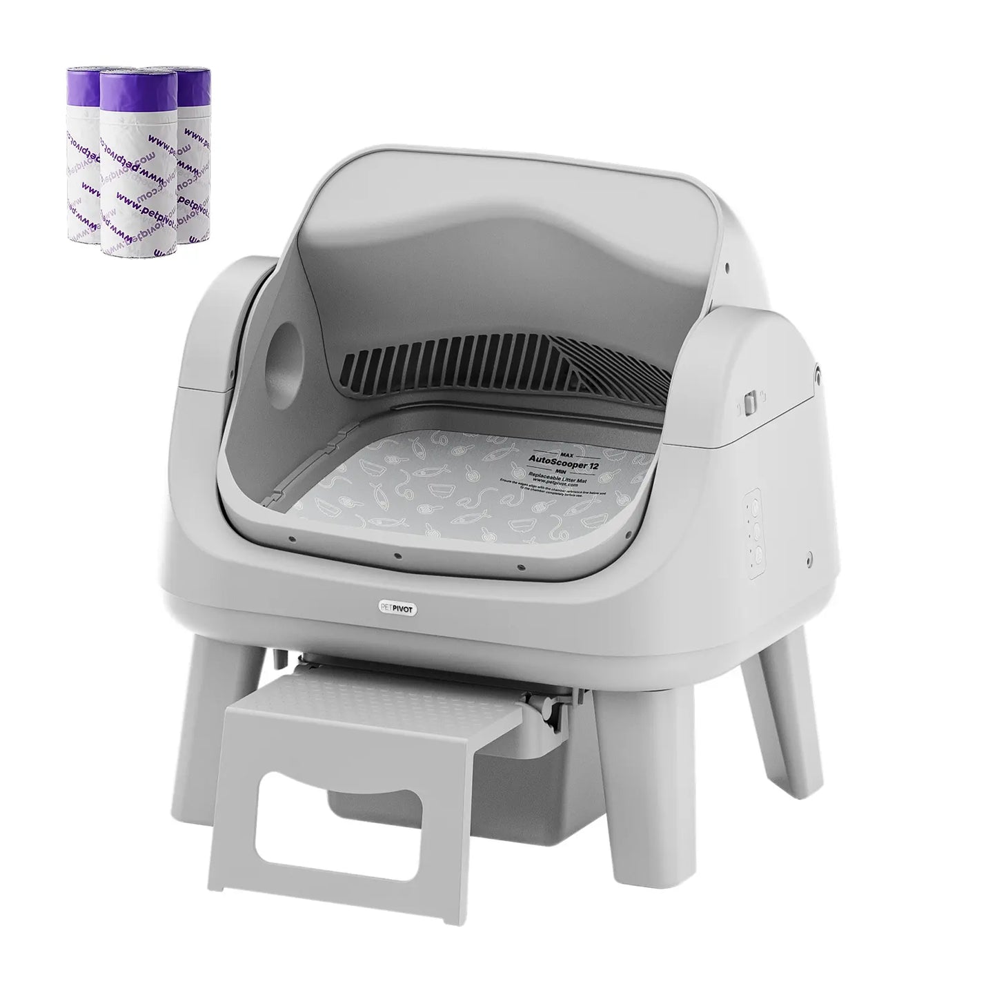 Smart Automatic Self Cleaning Cat Litter Box with Safety Protection