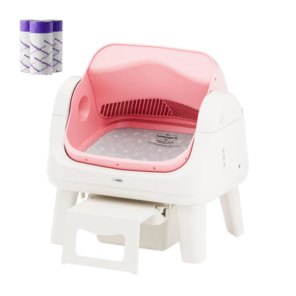 Smart Automatic Self Cleaning Cat Litter Box with Safety Protection
