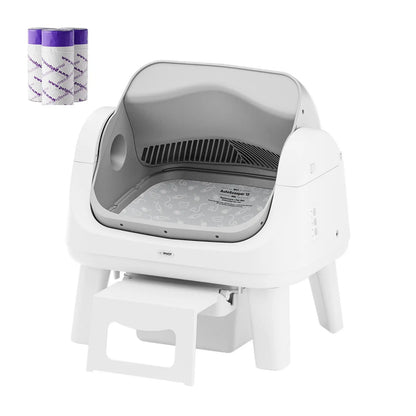 Smart Automatic Self Cleaning Cat Litter Box with Safety Protection